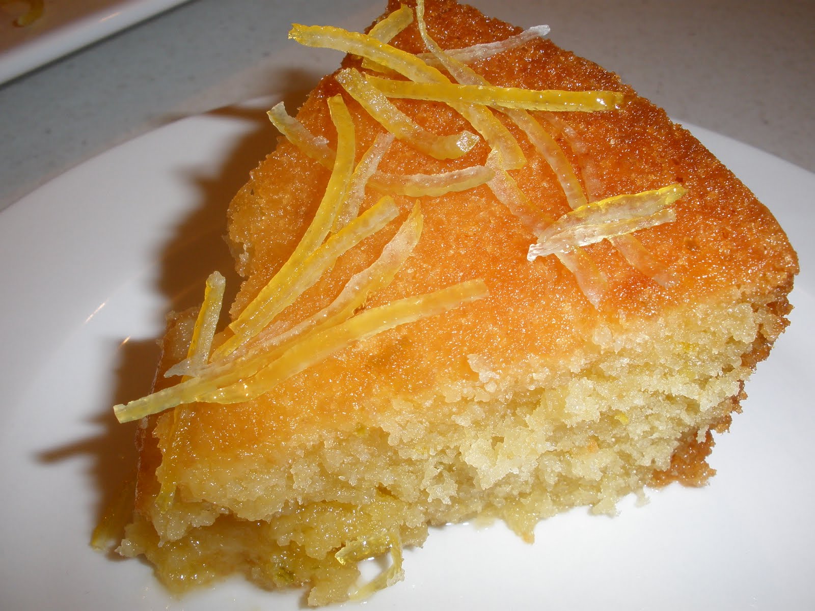 Sunday In My Kitchen Pat's Coconut & Lemon Syrup Cake