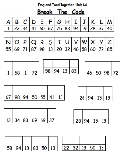Mrs. Samuelson's Swamp Frogs: Frog and Toad "The Garden"