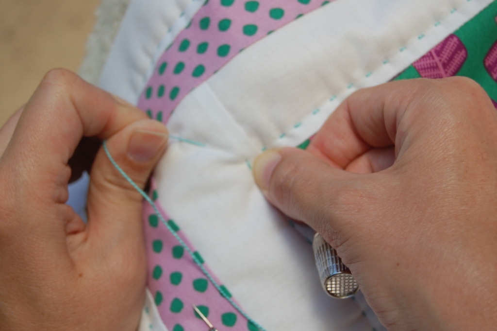 Kate Conklin Designs Hand quilting tutorial