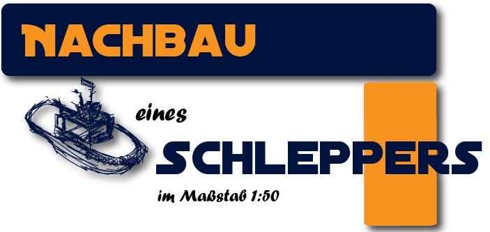 Nachbau eines Schleppers im Maßstab 1:50