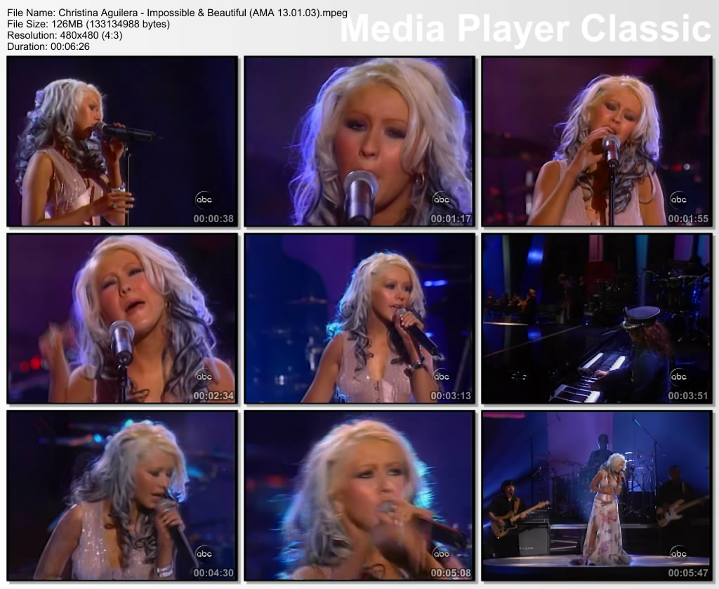 Christina Aguilera AMA 2011