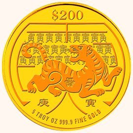 Singapore mint 2010 tiger series | lunaticg banknote & coin