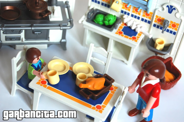 Cocina rústica de Playmobil