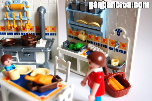 Cocina rústica de Playmobil