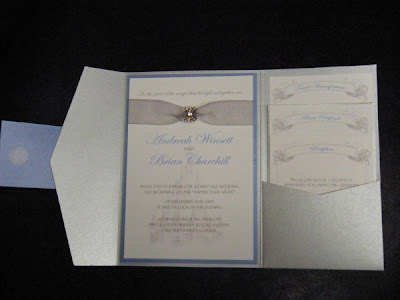 Best Wedding Invitation or Program of 2009 Nick and Larisa