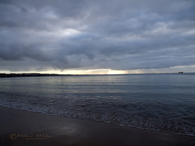 Beach in sunrise