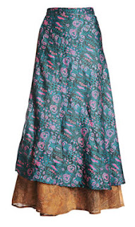 amarração saia indiana