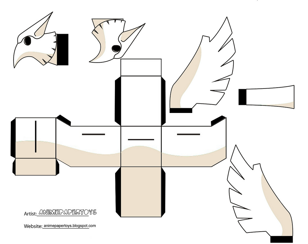 cool anime papercraft hamanochi cool paper templates