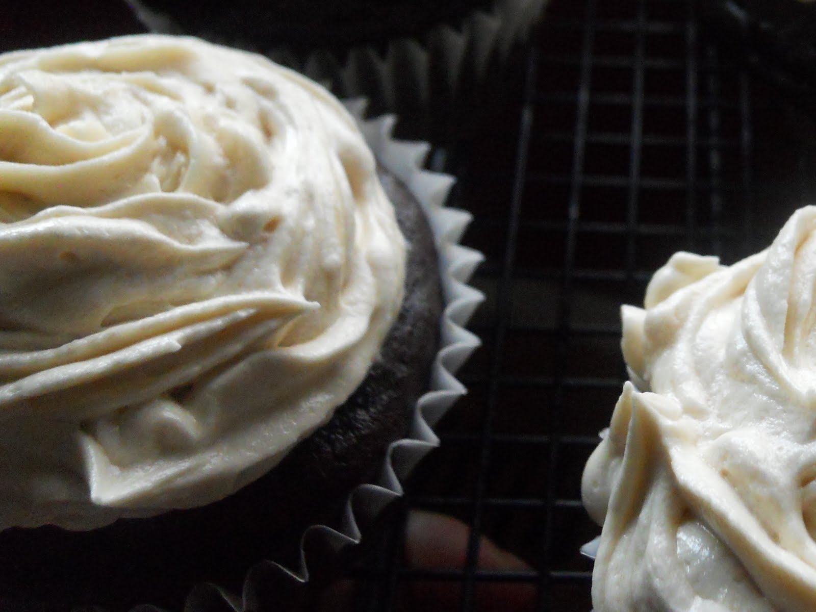 Jesse's Kitchen Chocolate Kahlua Cupcakes