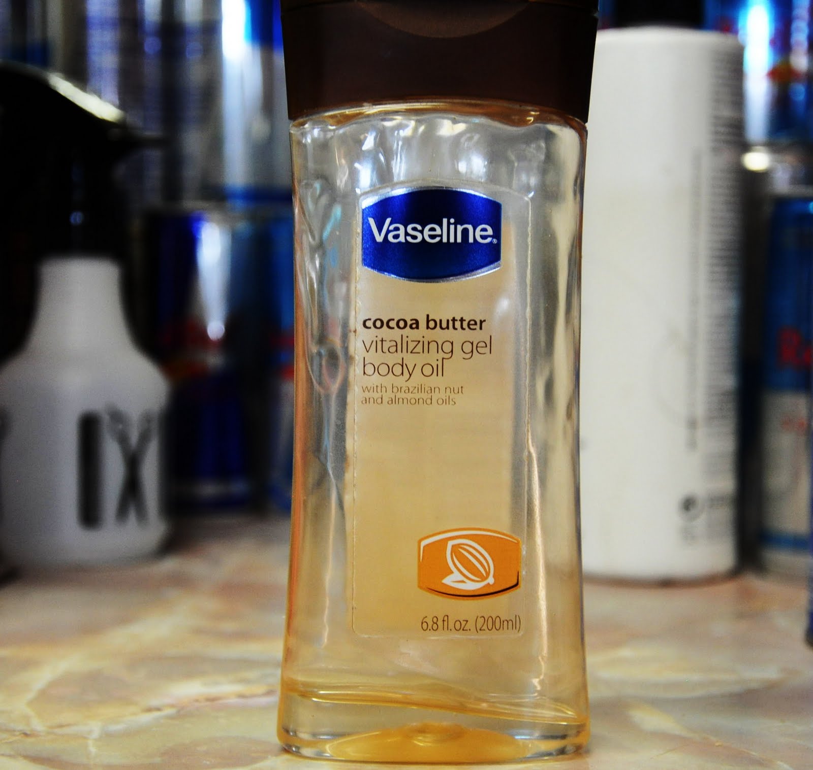 hair and stuff Vaseline Cocoa Butter Gel Body Oil