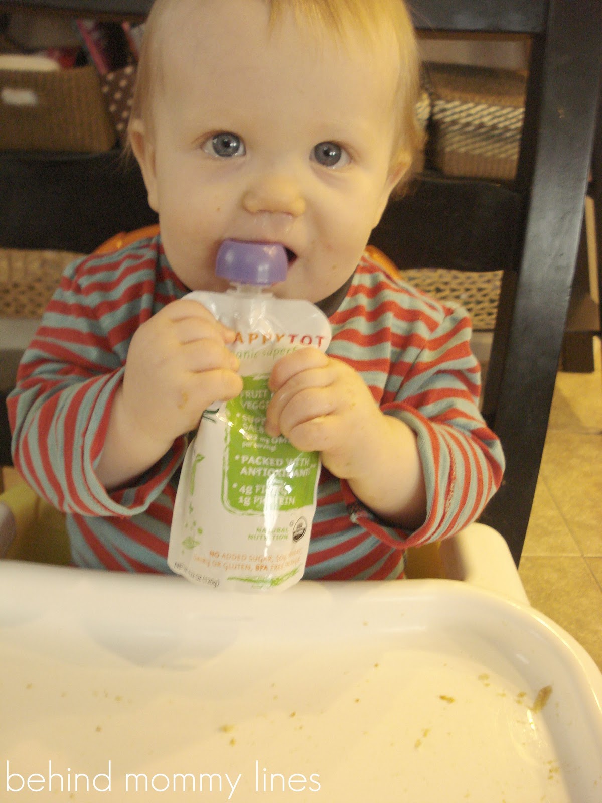 behind mommy lines Product Review Happy Baby Pouches