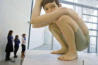 Boy - sculpture by Ron Mueck