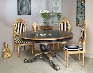 Baroque Inspired table and chairs