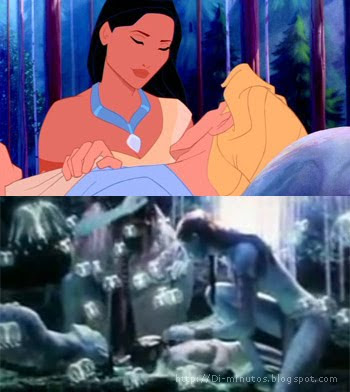 avatar-pocahontas: curando en el bosque