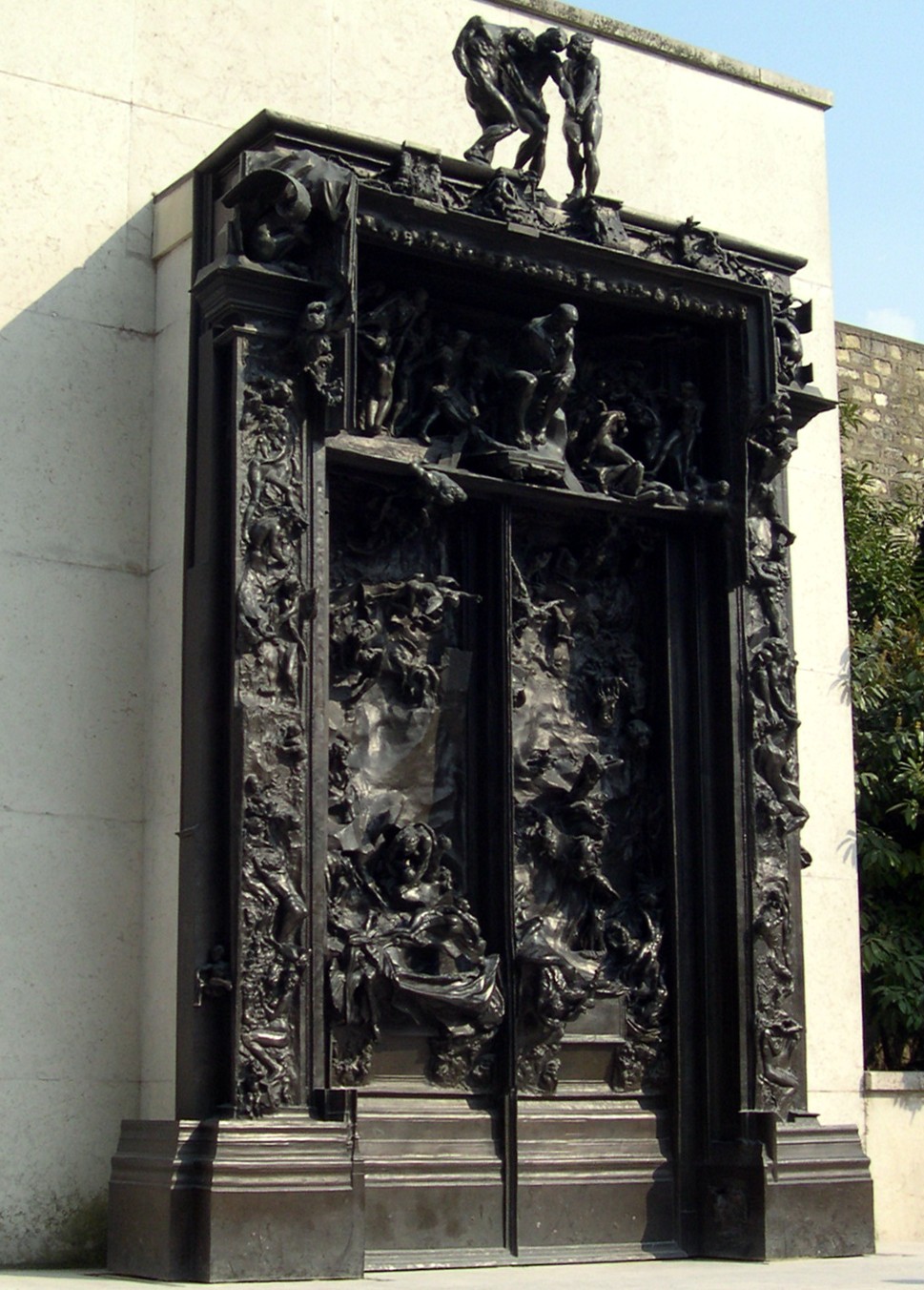 sculpture monumentale  ou pas ? (Pat5) Rodin+La+Porte+de+l'enfer