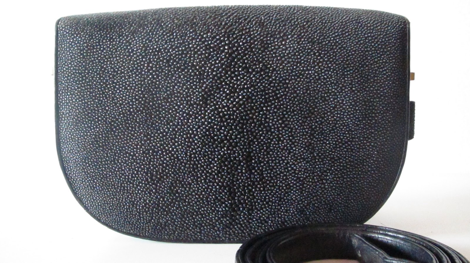 THE GENUINE OCEAN STINGRAY LEATHER HANDBAG (SOLD)