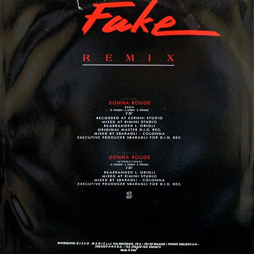 Fake - Donna Rouge (Remix) Maxi 87' Fake - Donna Rouge (Remix) Maxi 87'