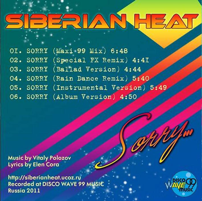 Siberian Heat & Elen Cora - Sorry (Maxi 2010 & 2011) Siberian Heat & Elen Cora - Sorry (Maxi 2010 & 2011)