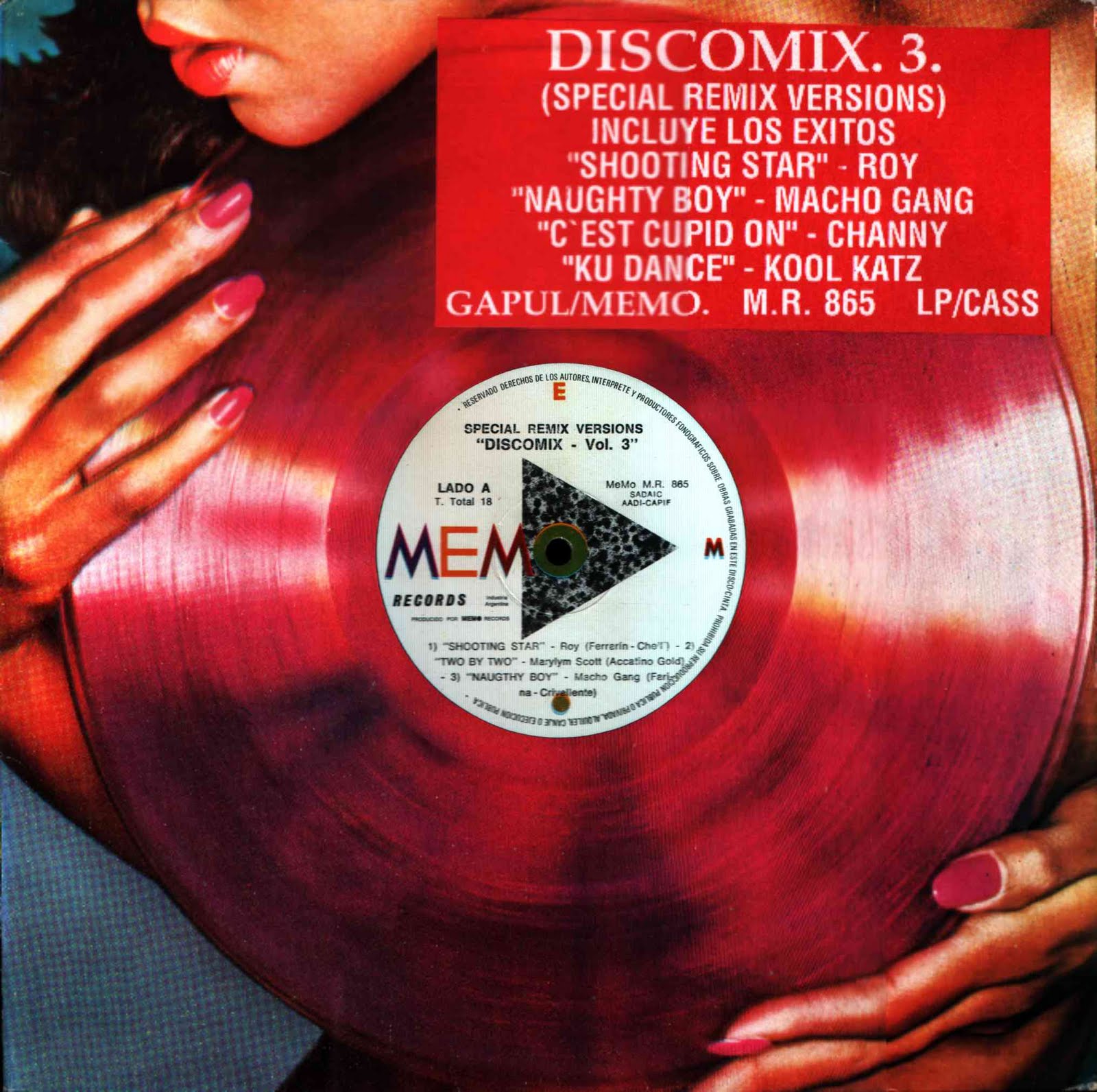 GApul Discografia: Discomix Vol 3 (Memo Records) GApul Discografia: Discomix Vol 3 (Memo Records)