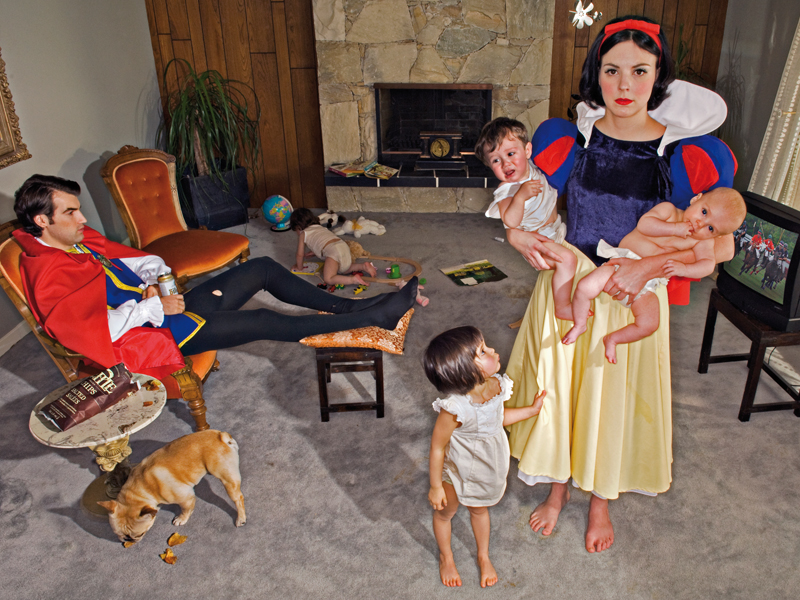 Blancanieves y su hogar desestructurado