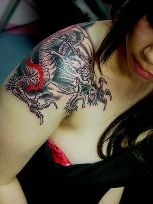 Japanese Dragon Tattoo For Women