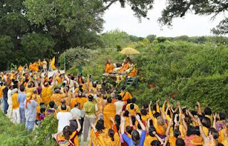 Shree Kripaluji Maharaj at Barsana Dham