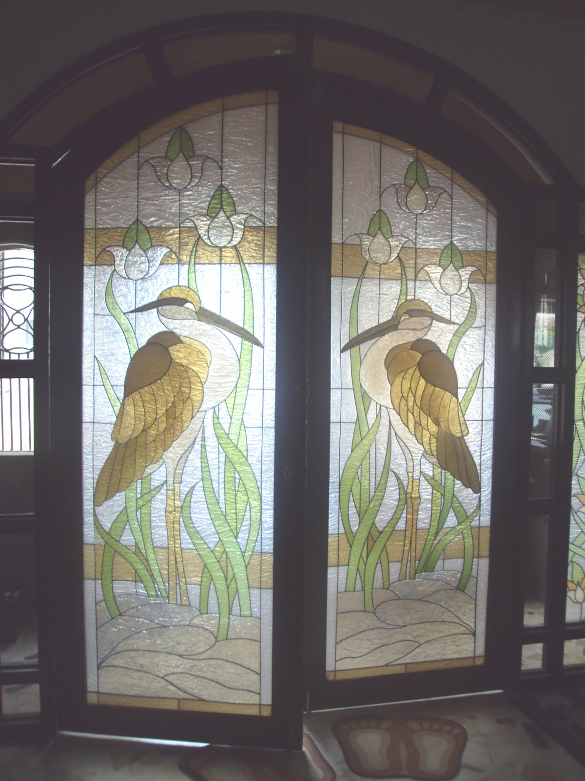 Dekora Glass Art Stained Glass ( Fiberglass Art) Etched Glass