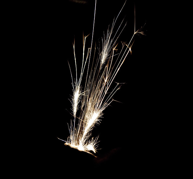 Sparks From a Lighter Still Life, B/W & Experimental in photography
