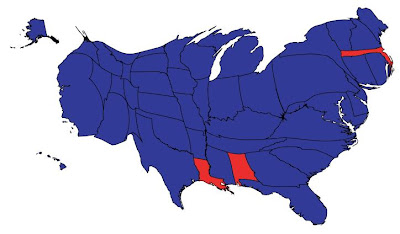 CQ Politics 2006 Election Cartogram