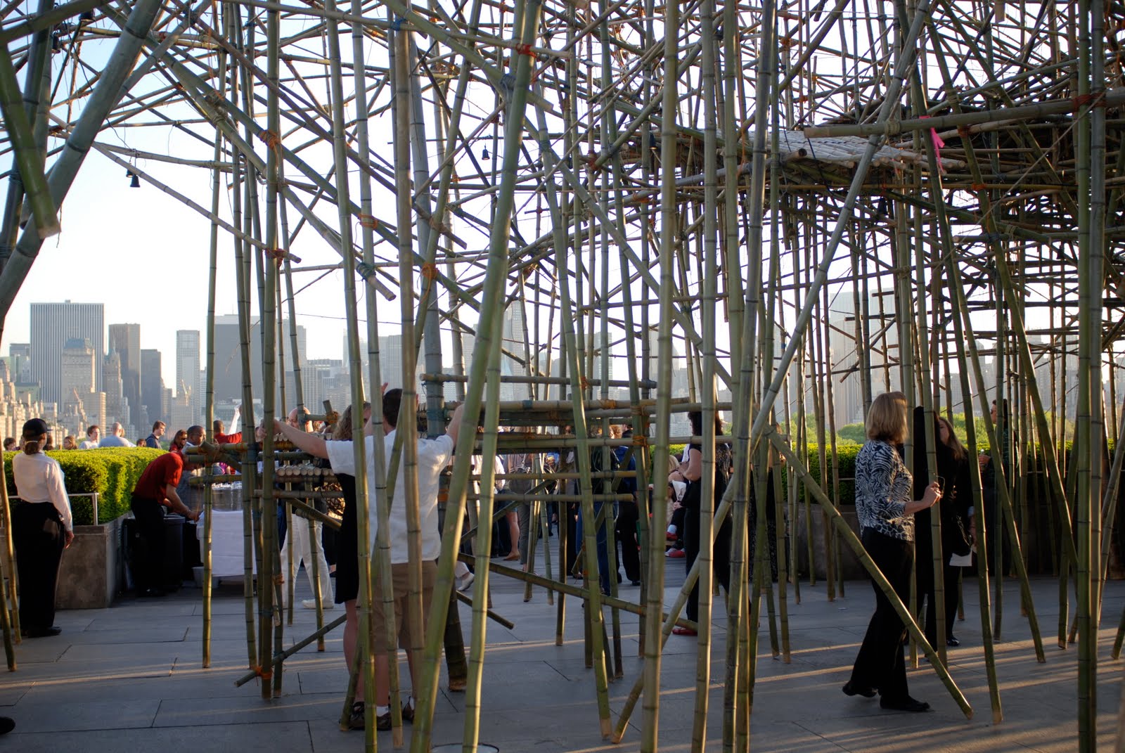 NYC ♥ NYC Doug and Mike Starn's Monumental Bamboo Installation "Big