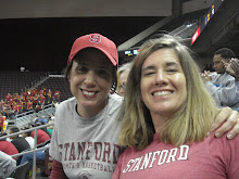 Pac 10 Tournament, March 2010, Kim and Nora