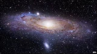 Andr&oacute;meda, la galaxia can&iacute;bal