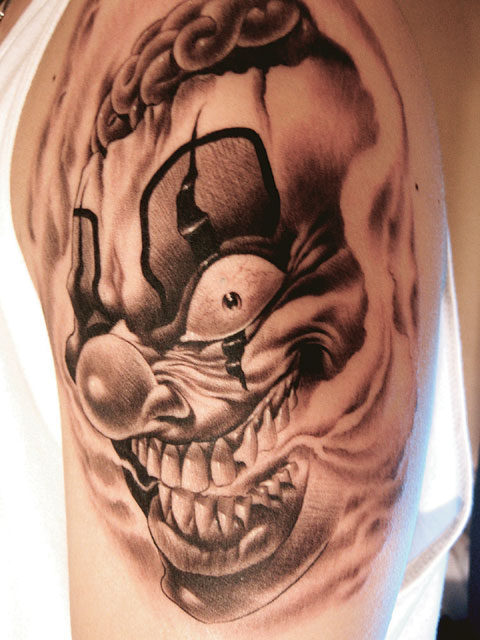 Clown Tattoo Sleeves