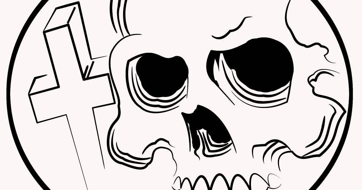 365-skulls: Skull # 12 of 365 Vector skull
