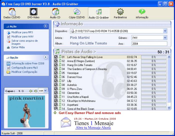 BAIXAR RÁPIDO Free Easy CD DVD Burner 4.0