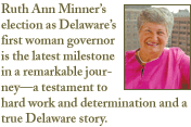 First Woman Elected Delaeare Governor