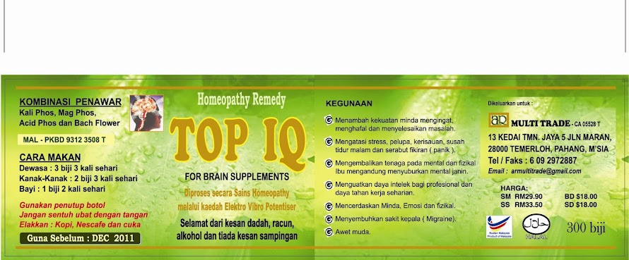Top IQ Homeopathy Remedy