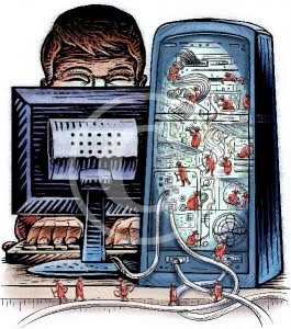 Limpiando el ordenador de bichos Eliminando software malicioso