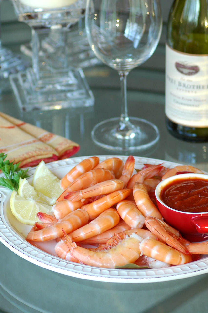 Savoring Time in the Kitchen Boiled Fresh Shrimp from Galveston, Texas