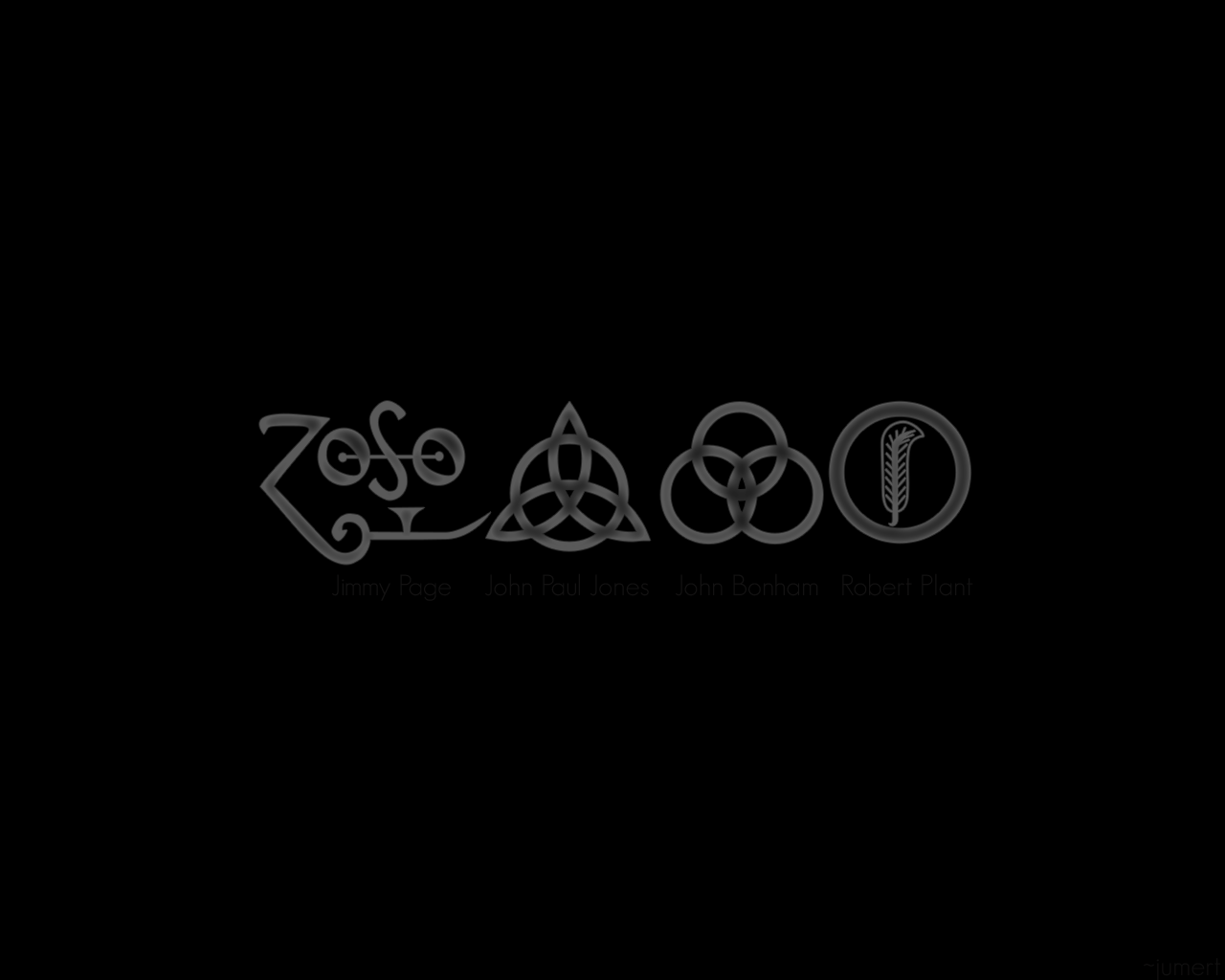 LED+Zeppelin+Runes+Symbols ... symbol on the controversial 4th album known as the "ZOSO" Album