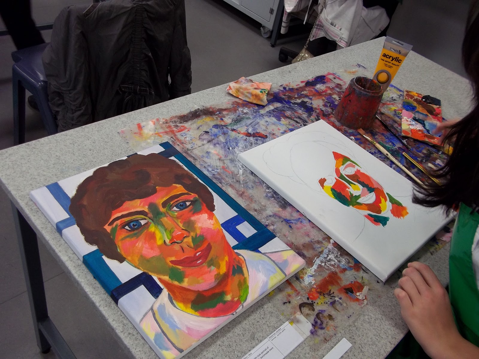 I me mine art coursework picture