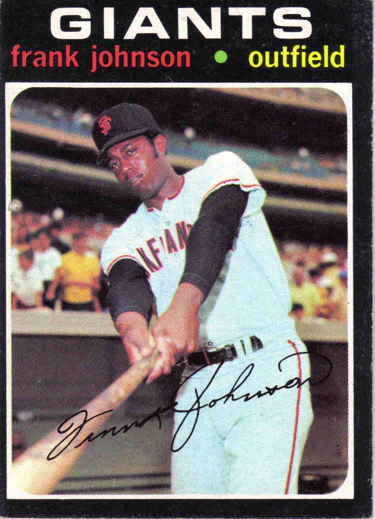 A Giant Blog 1971 Topps Giants Part 3 (outfielders)