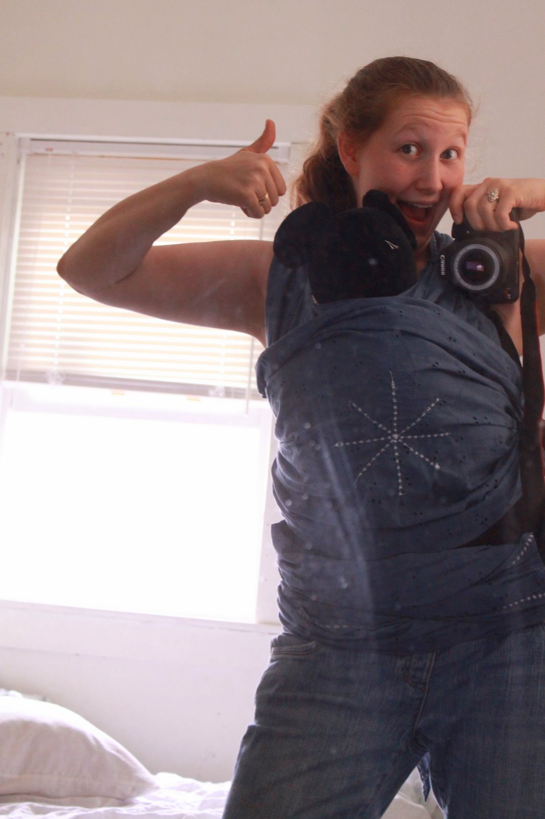 Ye Olde Sandwich Shoppe DIY Baby Wrap Carrier Sewing Tutorial