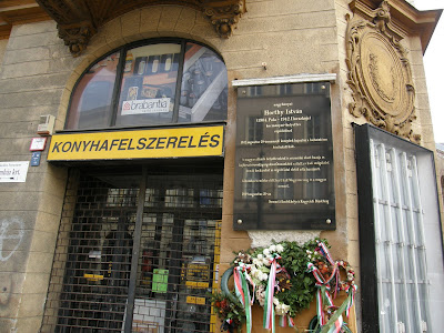Vámház Körút, Pipa utca, Horthy István, emléktábla, Ferencváros, Budapest, IX. kerület