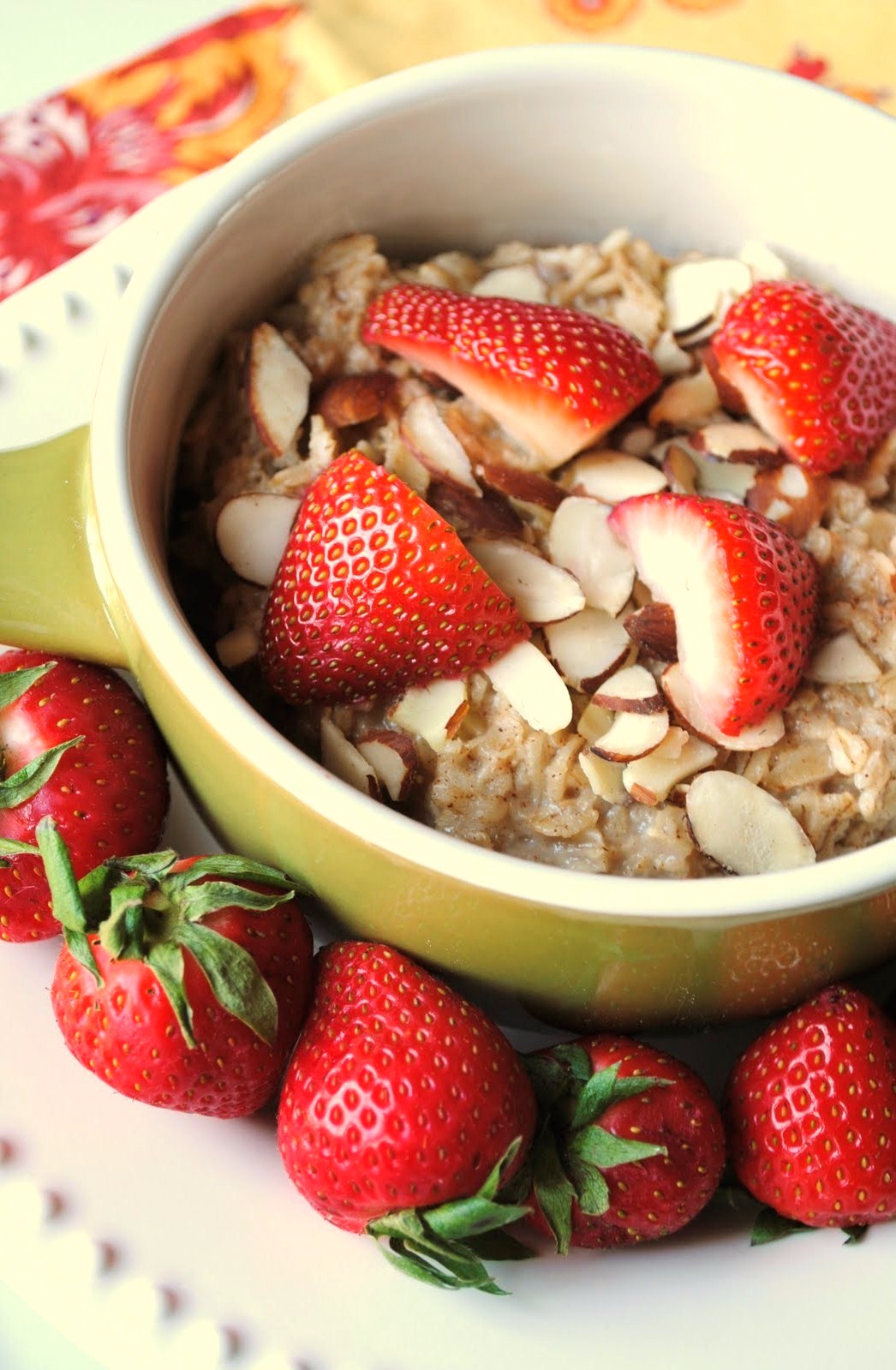 Strawberry Almond Oatmeal How To Simplify