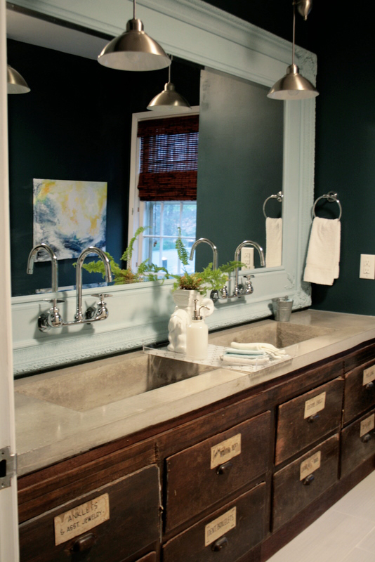 a spoonful of dish Bathroom Reveal [Southern Style]