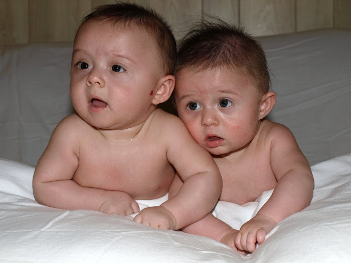 Mommy's little naked boys!