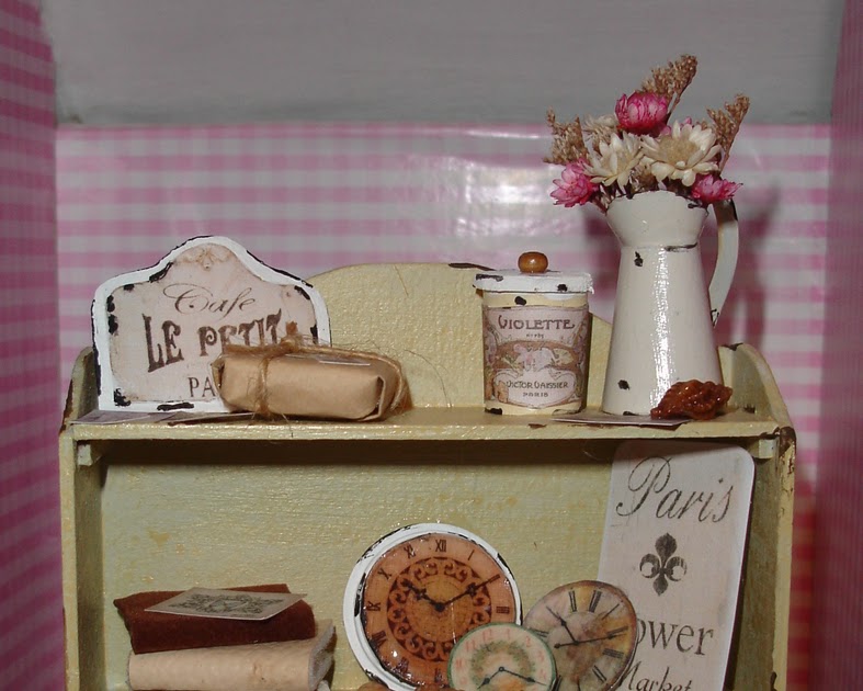 Punto Sur: Estantería shabby - Shelf unit in shabby style
