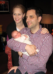 Baby Julian with Melanie & Brian