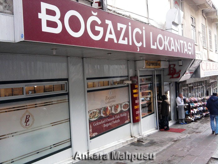 Boğaziçi Lokantası Ankara Mahpusu